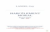 Harcèlement moral [Dossier actualisé au 1er décembre 2010]
