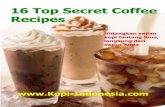 eBook Secret Resep Buat Coffee Recipes