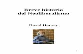 Breve Historia Del Neoliberalismo de David Harvey