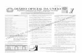 diário oficial da união (DOU) - 06.01.2011 - seção 1