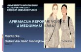 Reforma Vojske i Mediji u Srbiji