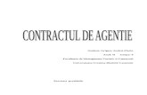Contractul de Agentie