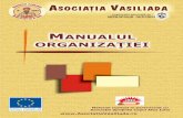 ASOCIATIA VASILIADA - Manualul Organizatiei