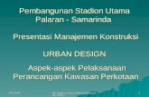 Urban Design MK Stadion Samarinda