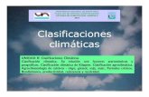 8. Clasificaciones climaticas