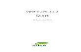 openSuse 11.3 Start (German)