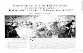 Flamenco en la Barcelona revolucionaria julio de 1936 - mayo de 1937