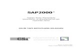SAP2000 CELIK YAPI BOYUTLAMA KILAVUZU 2002