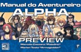 3D&T - Manual do Aventureiro Alpha - Preview Definitivo