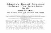 Cluster–Based Routing Scheme for Wireless Mesh