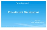 Privatizimi Në Kosovë
