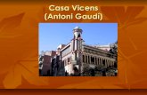 Gaudí - Casa Vicens