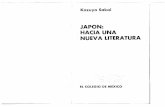 Kazuya Sakai - Japón: Hacia una nueva literatura