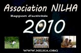 Rapport  Activités NILHA 2010