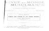 Revue Du Monde Musulman