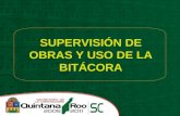 Supervision de Obras y Uso de La Bitacora