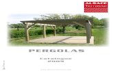 Catalogue Pergolas