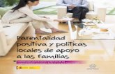Parentalidad positiva y políticas locales de apoyo a familias