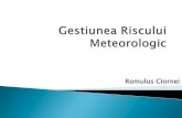 Gestiunea Riscului Meteorologic