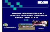 Manual de Investigacion y Control de Brotes Epidemicos OGE