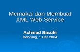 Lesson 10 Memakai Dan Membuat XML Web Service