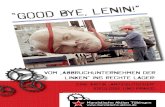 "Good Bye Lenin" Kritik Antideutscher Ideologie und Praxis