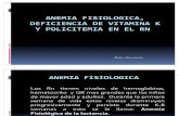 Anemia Fisiologica y Policitemia