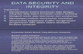 Data Security and Integrity