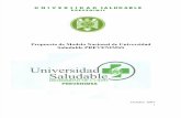 -Propuesta de Modelo Nacional de Universidad Saludable PREVENIMSS