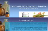 Definiciones y Conceptos de Fitoquimica 2011