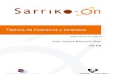 Topicos de Incentivos y Contratos (Sarriko)