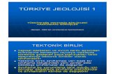 Türkiye'nin Tektonik Birlikleri