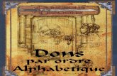 Recapitulatif Des Dons D&D 3.5