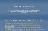 Emile Durkheim- Pravila sociološke metode- Društvena činjenica
