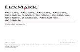 Manual Lexmark x656de - 8059617_es