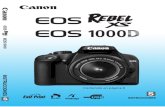 Canon 1000D - Manual