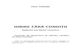 Paul Ferrini- Iubire Fara Conditii