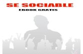 Como Ser Sociable (Ebook Gratis)