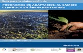Guia Metodologica Programas de Adaptación al Cambio Climático CONANP
