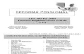Reforma Pensional Ley 797 de 2003