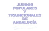 juegos tradicionales y populares de Andalucía