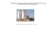Manual de Operação para  Central de Concreto Schwing