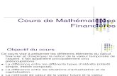diapoCours de Mathématiques Financières
