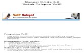 Manual X-Lite 3 0 Untuk VoIP Rakyat