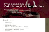 Processos de fabricação de vinho