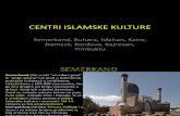 CENTRI ISLAMSKE KULTURE