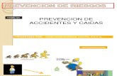 Diapositiva de Prevencion de Accidentes y Caidas