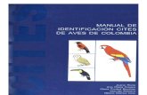 Manual de Identificacion CITES de Aves de Colombia
