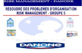 Danone - Risk Management- Groupe 5 - FINAL