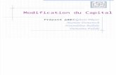 Modification Du Capital